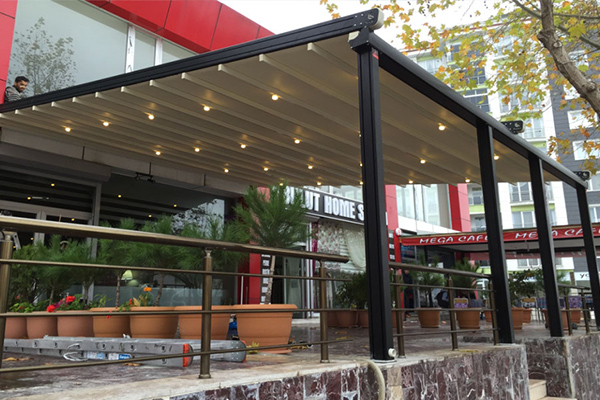 motorlu pergola sistemi