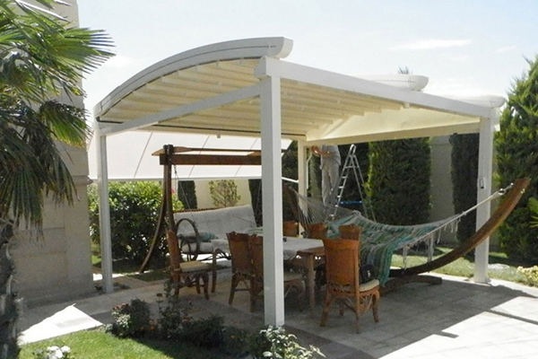 oval pergola servis