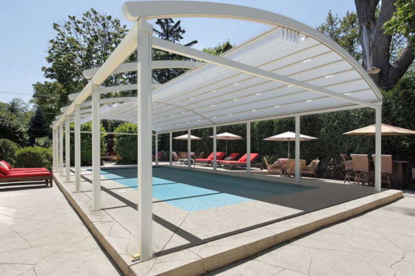 oval pergola sistemleri