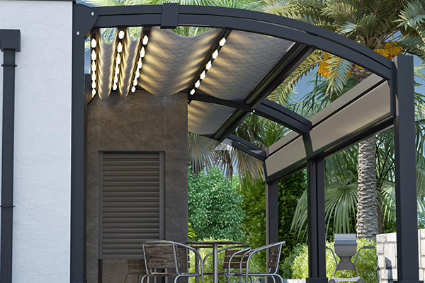 raduslu oval pergola